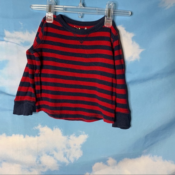 Jumping Beans- Red & Blue Striped  Shirt 18M - Picture 1 of 5